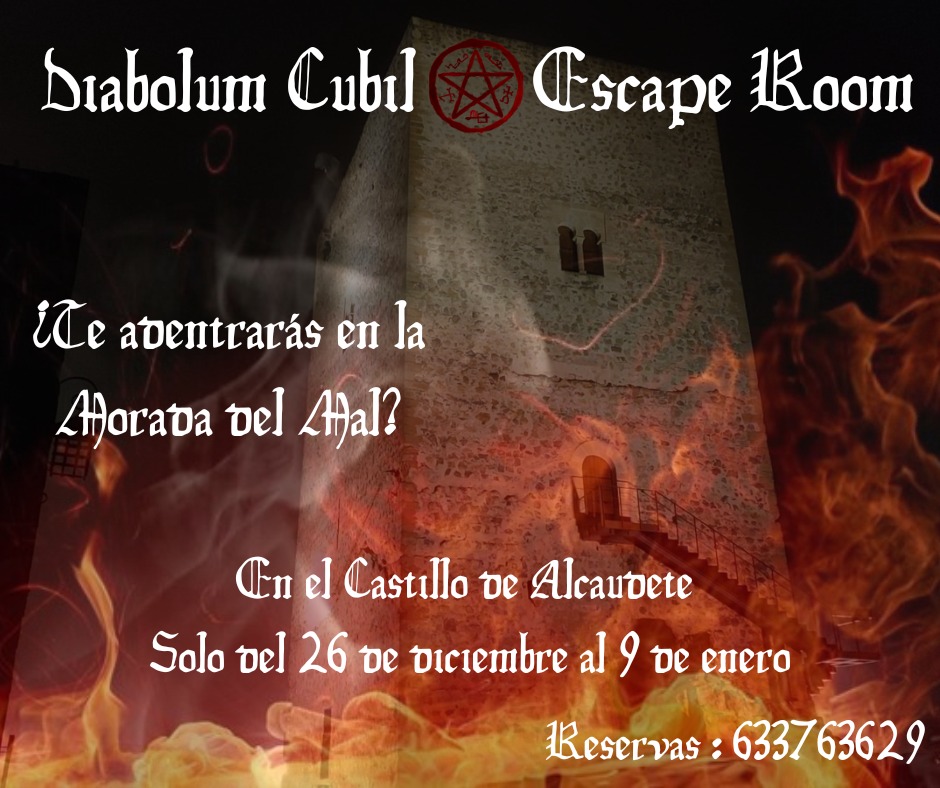 Diabolum Cubil - Escape Room Real Games Adventures